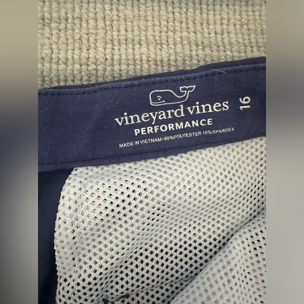 Boys Vineyard Vines Performance Breaker Short Navy (16)